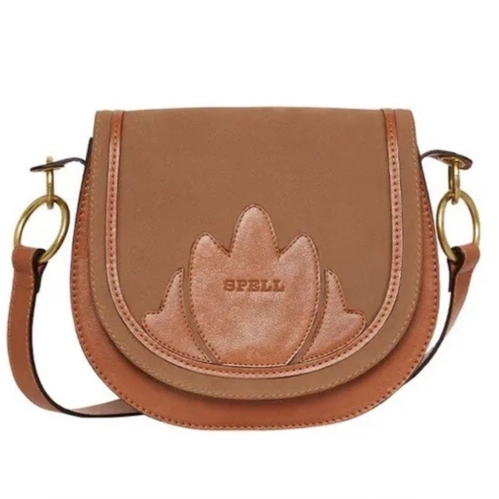 Vista Spell Brown Leather purse
